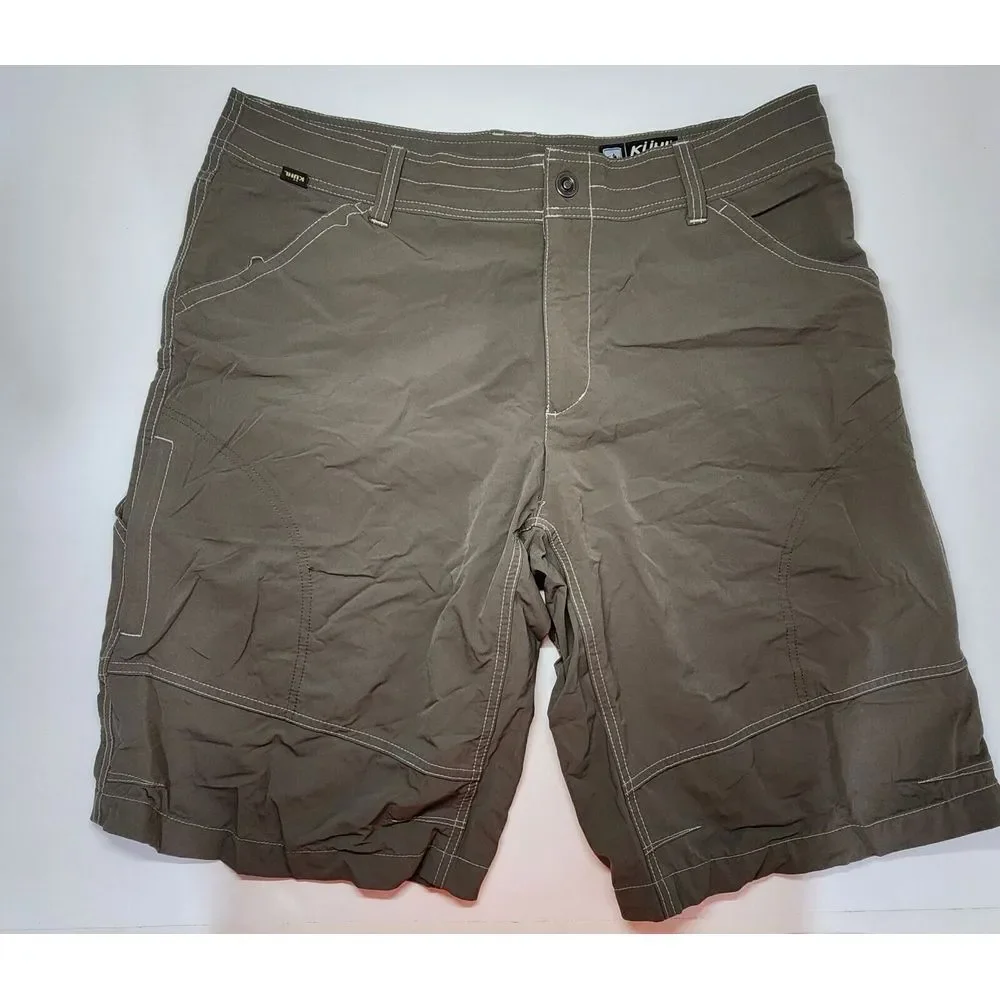 KUHL Mens Size 38 Gray Cargo‎ Shorts